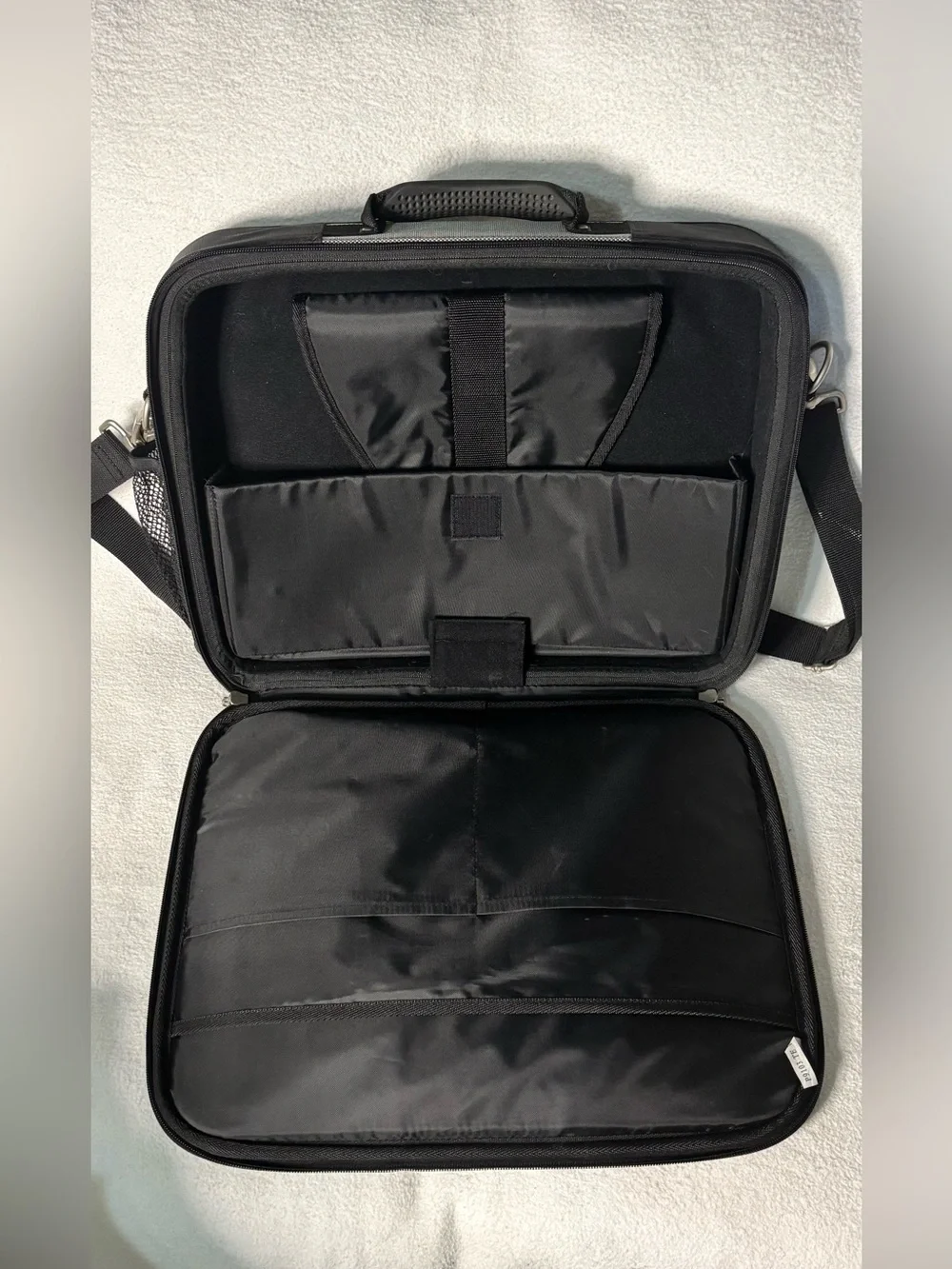 Dell Black and Gray Professional Laptop Bag